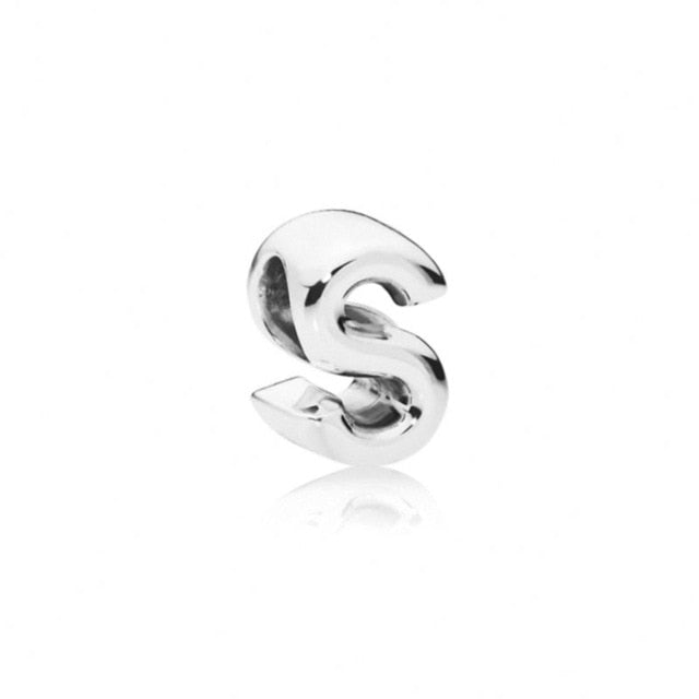 A-Z Alphabet Word Pendant Charm Bead