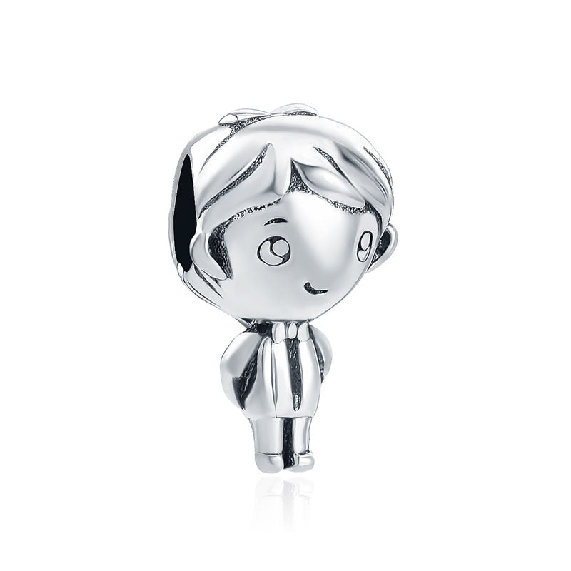 Charm 925 Sterling Silver - Boy
