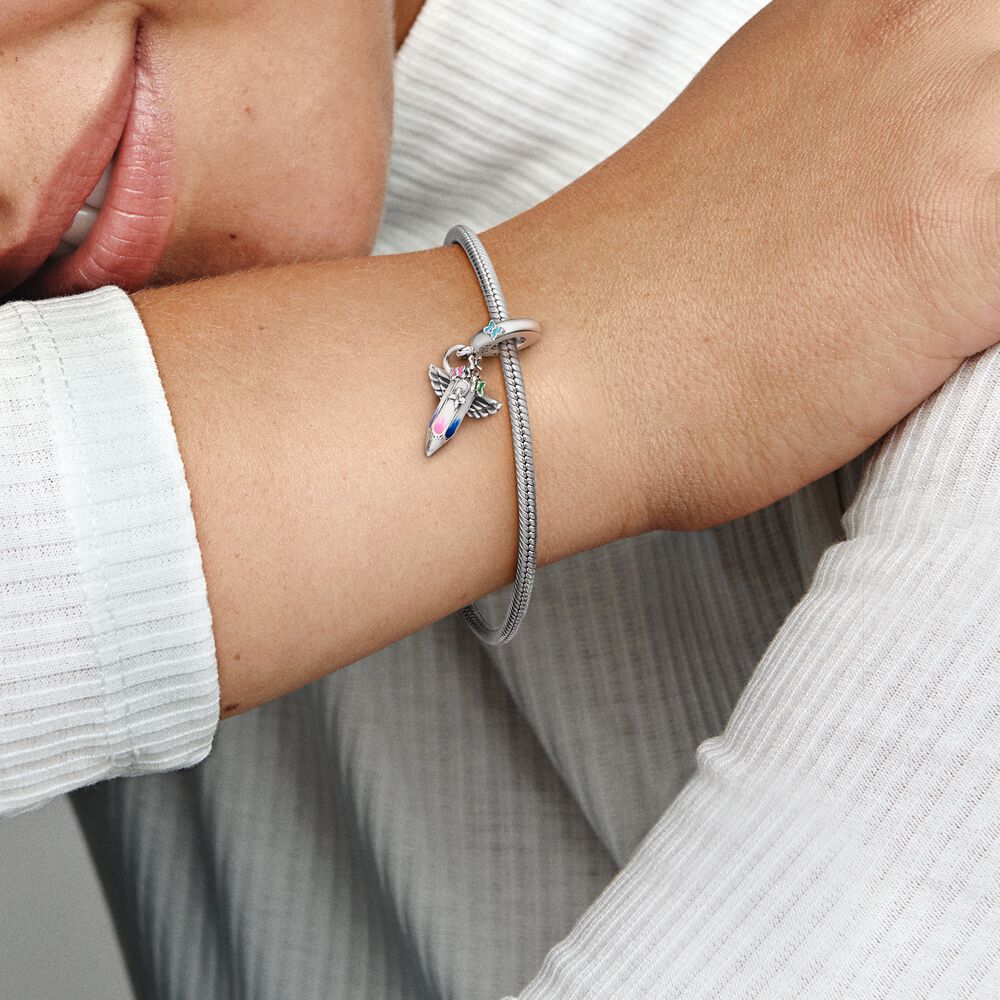 925 Sterling Silver Future Dreams Crayon Charm