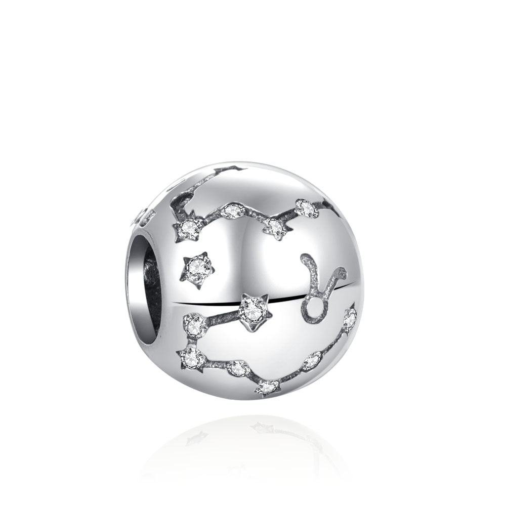 925 Sterling Silver Zodiac Signs Charm