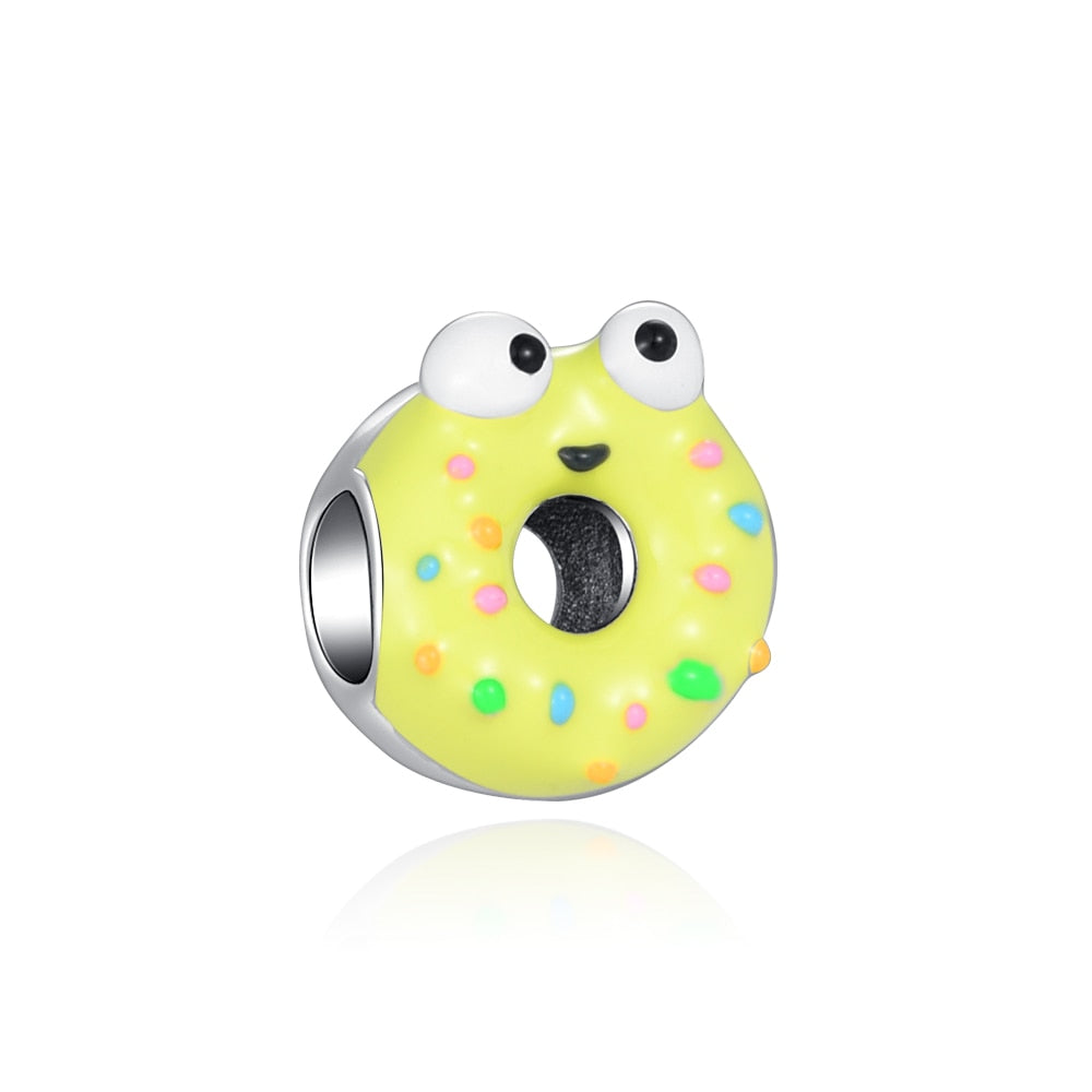 Berloque em prata - Charm My Life Donuts Peixinho