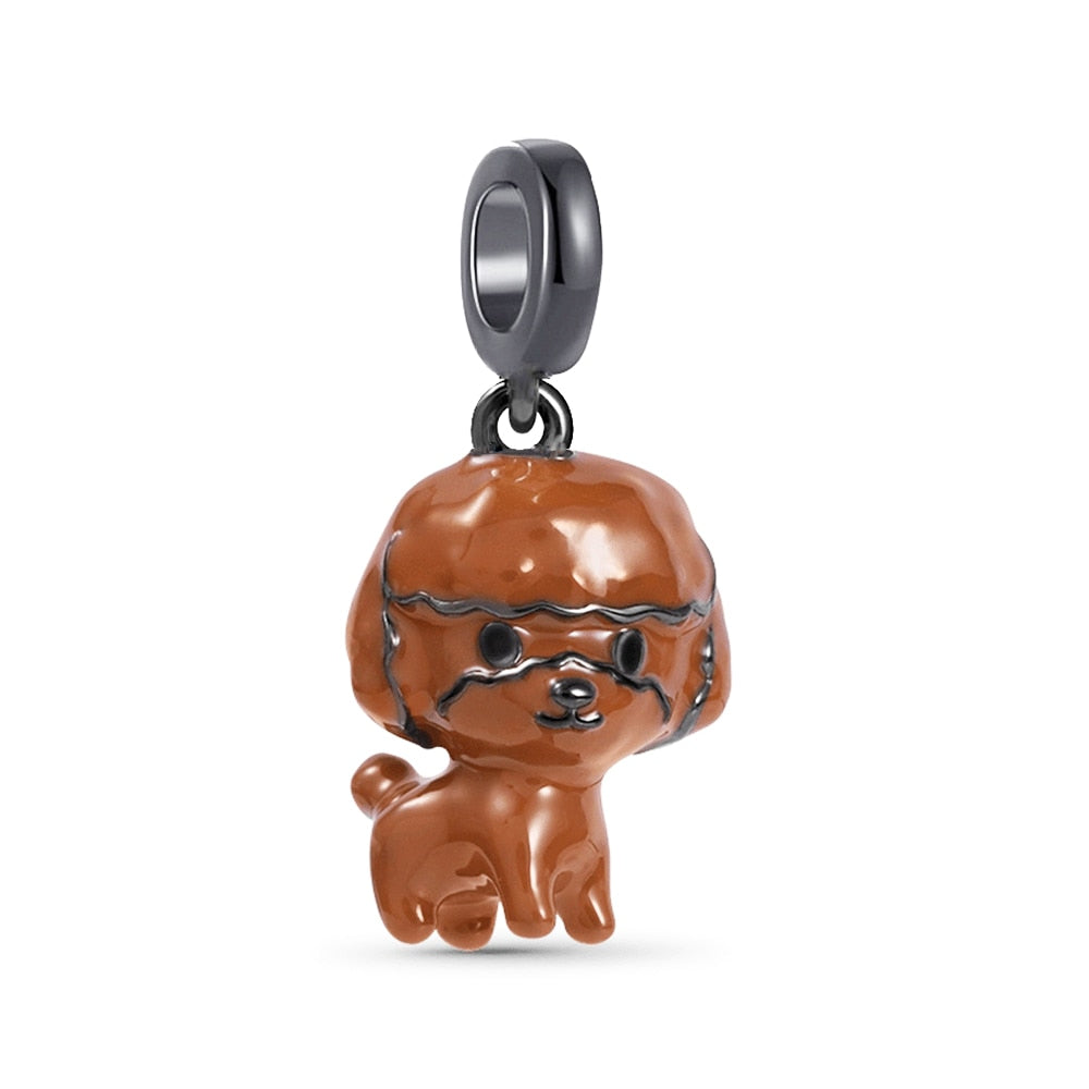 Charm 925 Sterling Silver - Little Dog