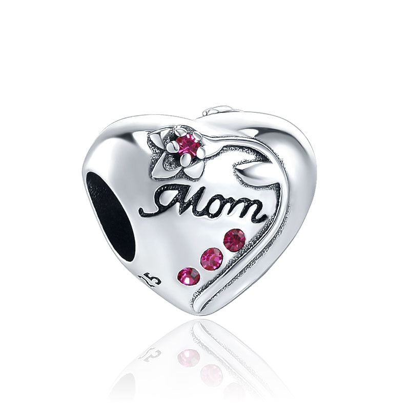 Charm 925 Sterling Silver - Mother