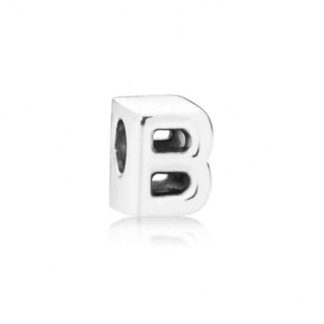 A-Z Alphabet Word Pendant Charm Bead