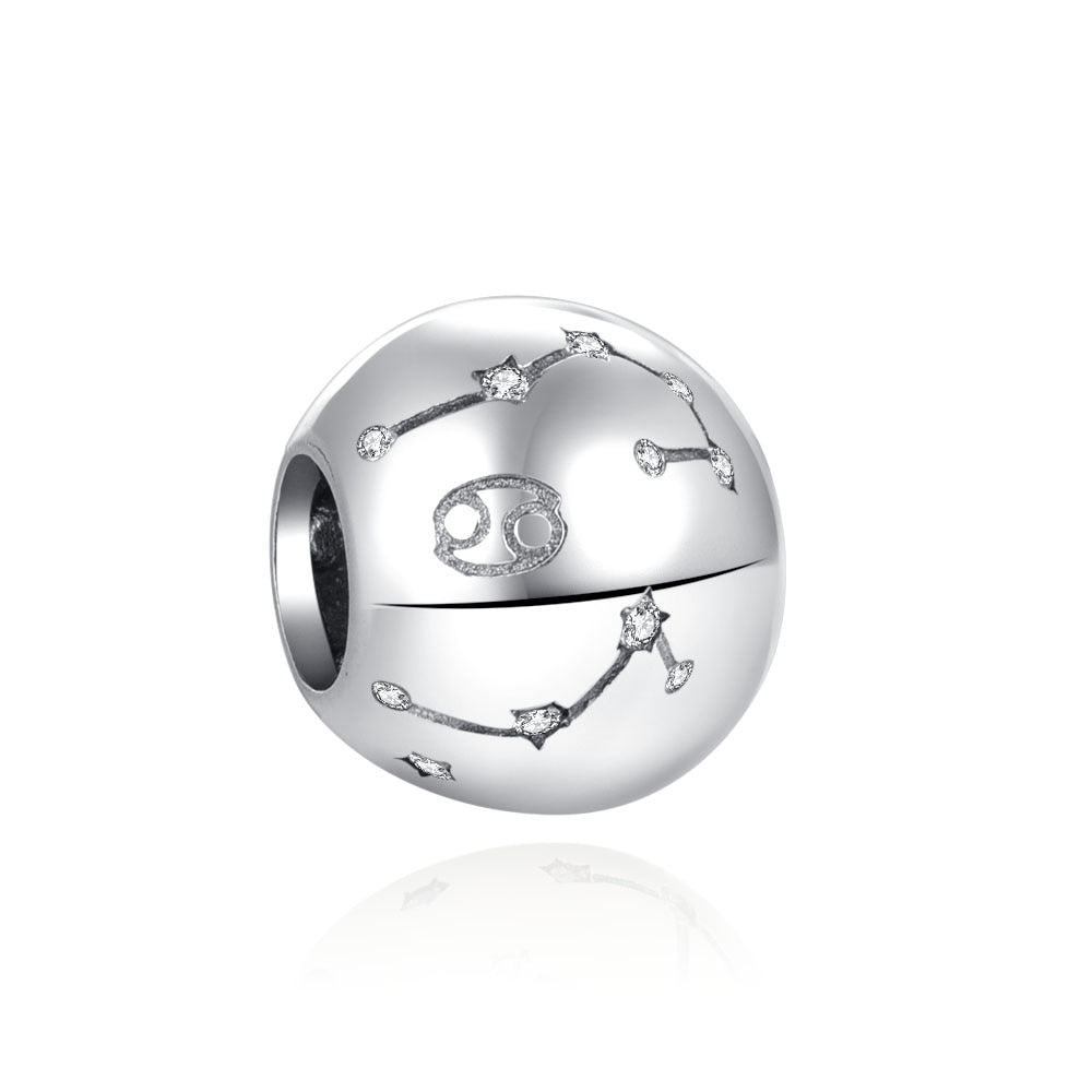 925 Sterling Silver Zodiac Signs Charm