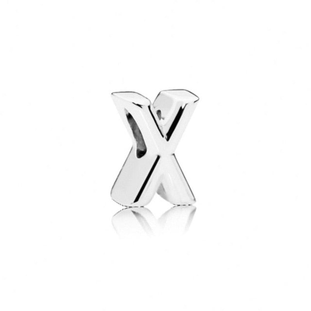 A-Z Alphabet Word Pendant Charm Bead
