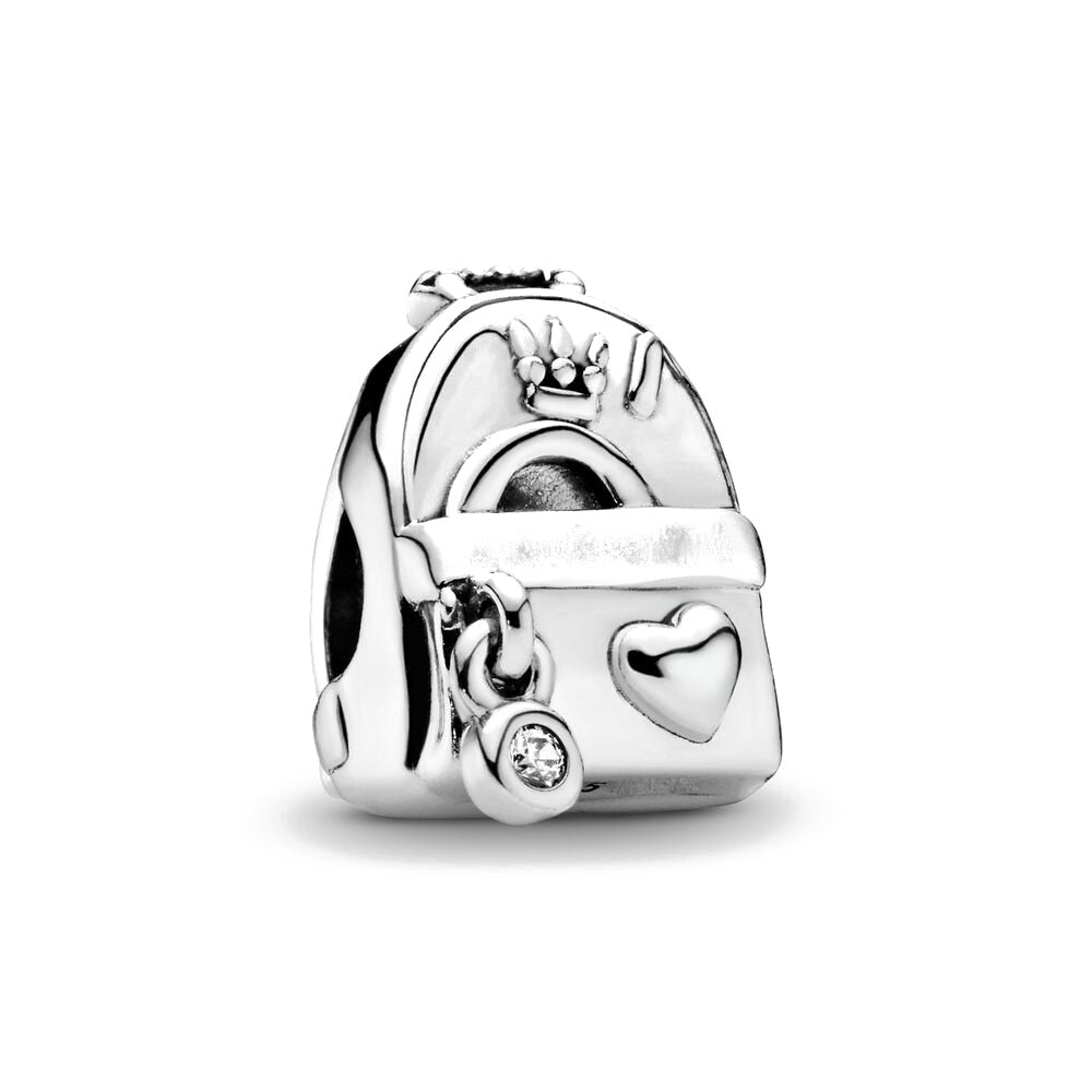 925 Sterling Silver Adventure Backpack Charm