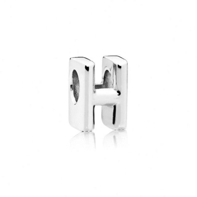 A-Z Alphabet Word Pendant Charm Bead