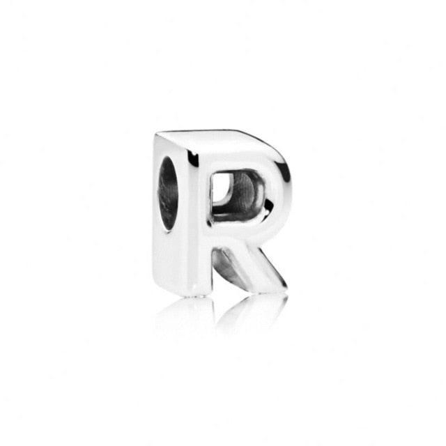 A-Z Alphabet Word Pendant Charm Bead