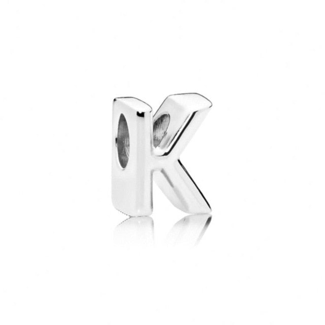A-Z Alphabet Word Pendant Charm Bead