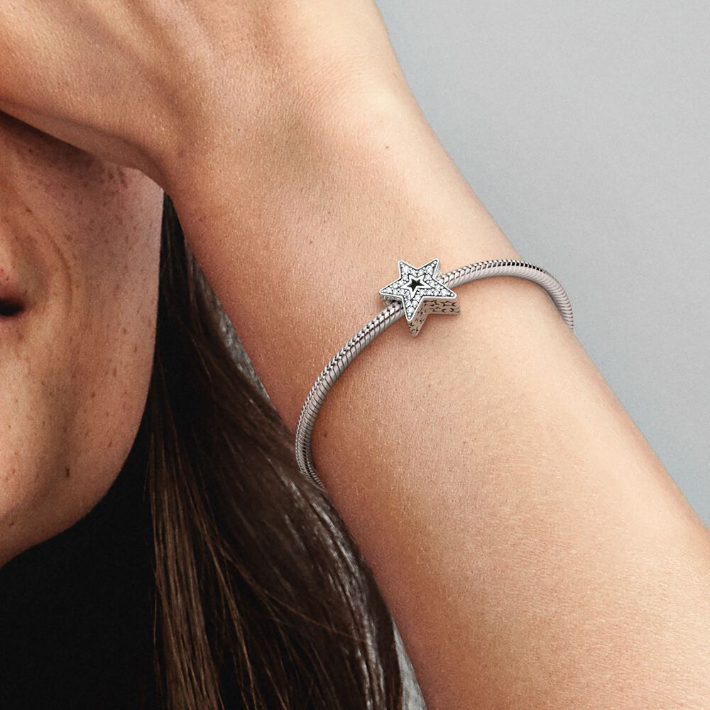 Charm 925 Sterling Silver - Star