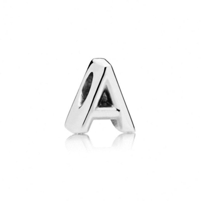 A-Z Alphabet Word Pendant Charm Bead