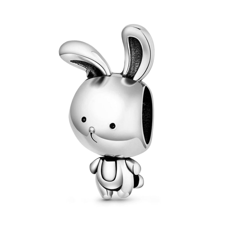 Charm 925 Sterling Silver - Rabbit