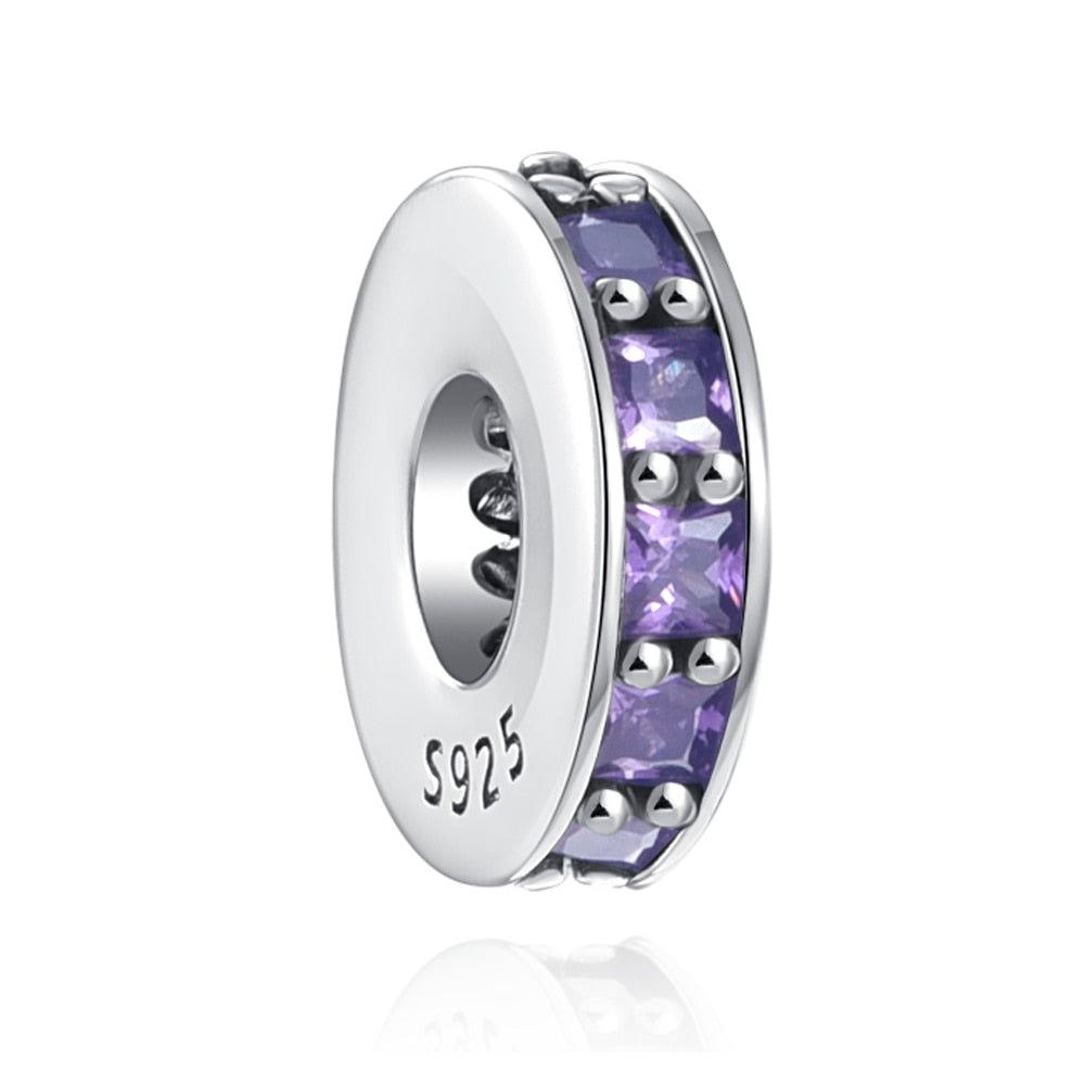 Elegant Violet Stopper Charm
