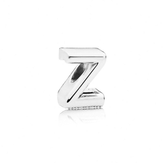 A-Z Alphabet Word Pendant Charm Bead