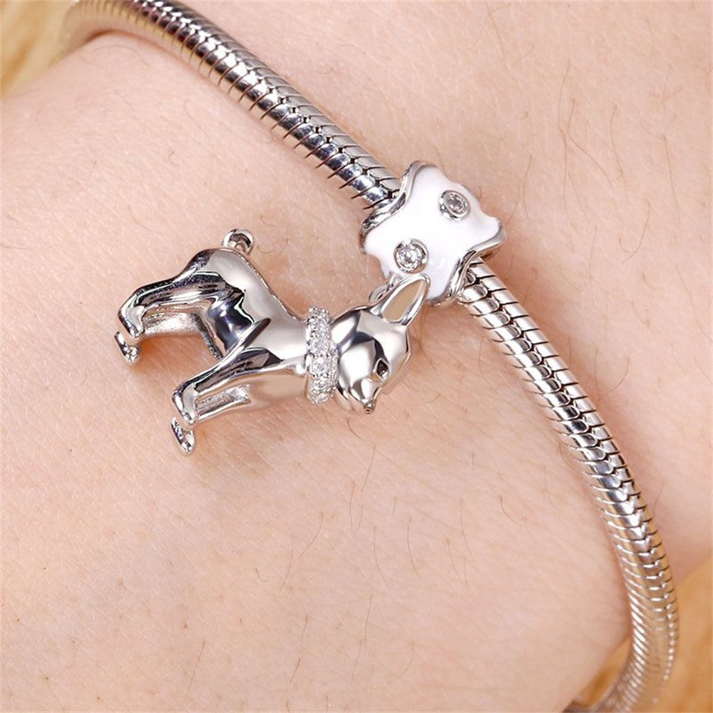 Pingente em Prata - Charm My Life Meu Cachorro