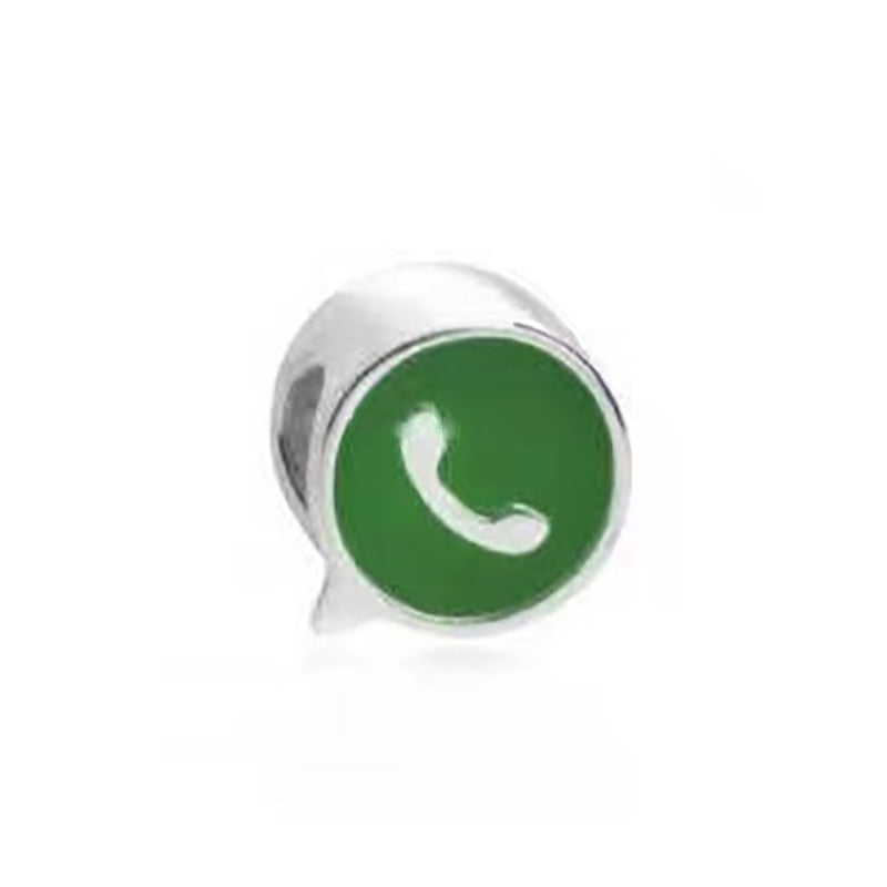 Charm 925 Sterling Silver - WhatsApp