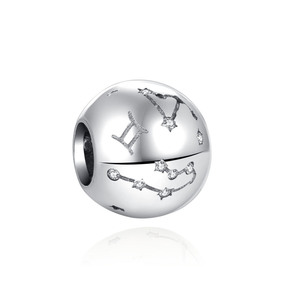 925 Sterling Silver Zodiac Signs Charm