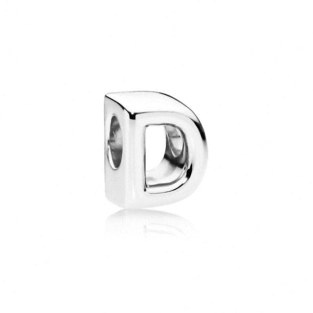 A-Z Alphabet Word Pendant Charm Bead