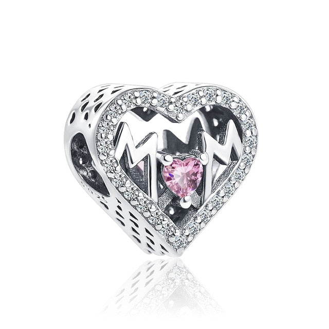 Charm 925 Sterling Silver - Mother