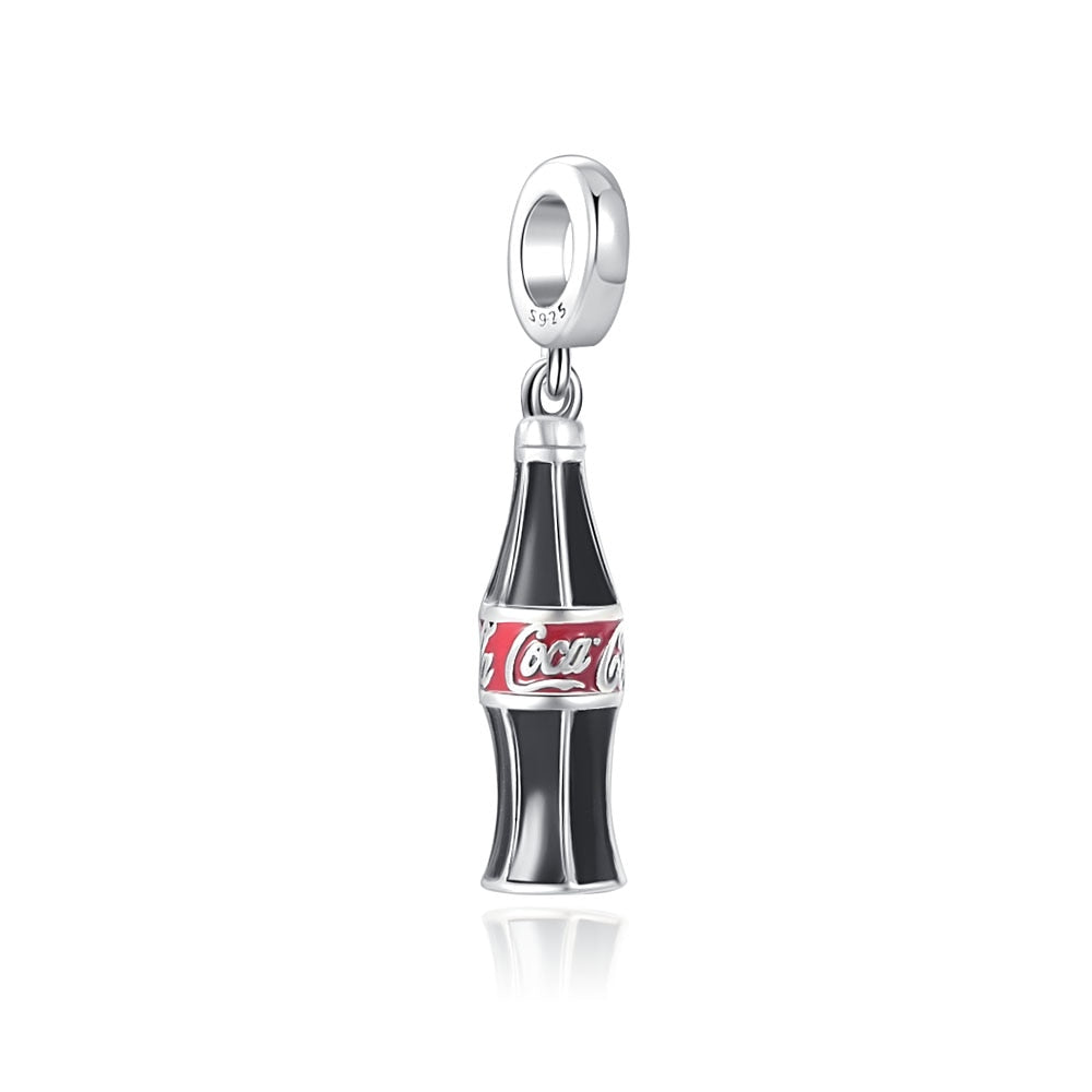 925 Sterling Silver Coke Cola Bottle Charm