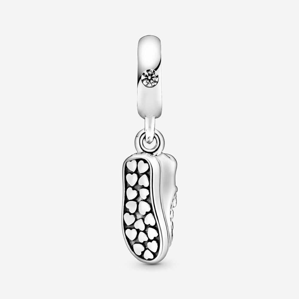 925 Sterling Silver Tennis Sneaker Charm