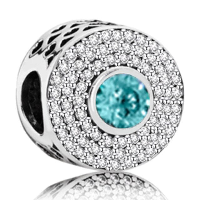 Blue Radiant Splendor Charm