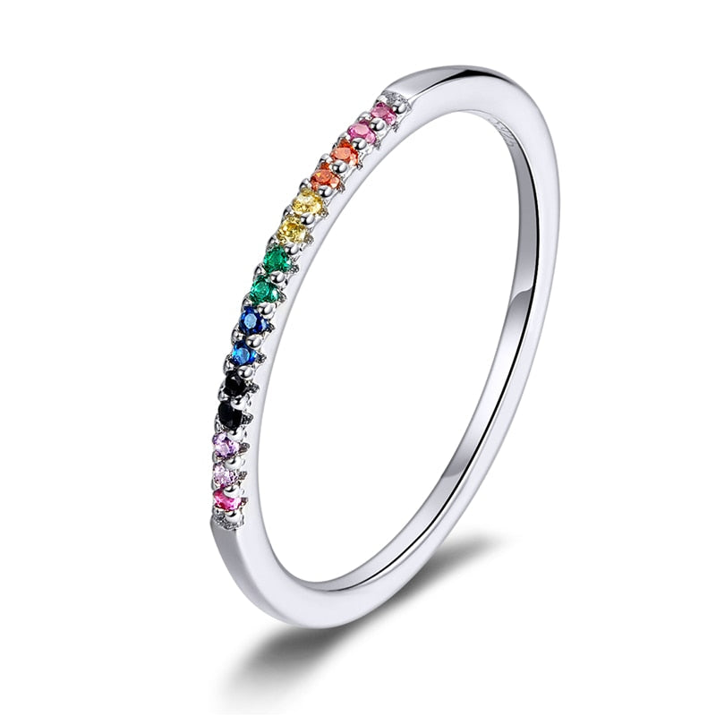 925 Silber Trendfarben Ring