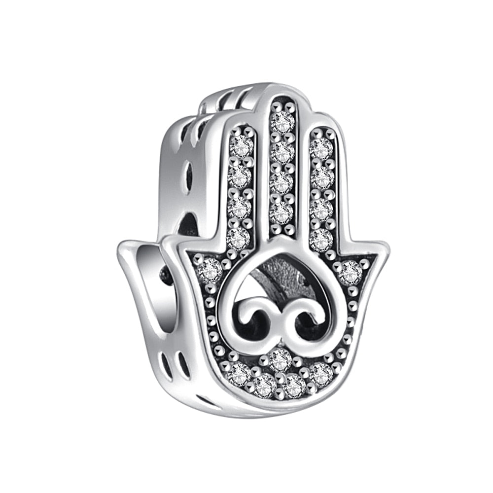 Charm 925 Sterling Silver - Hamsa