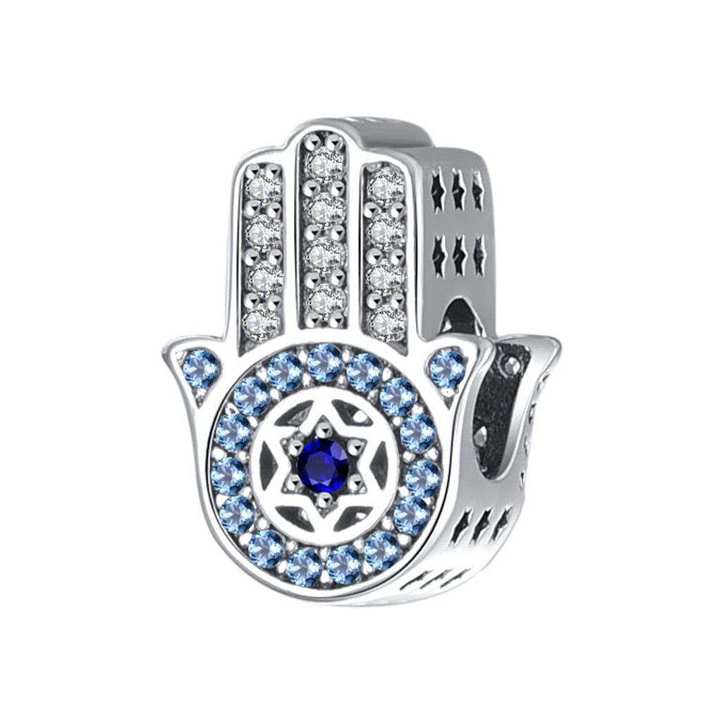 Charm 925 Sterling Silver - Hand of Fatima