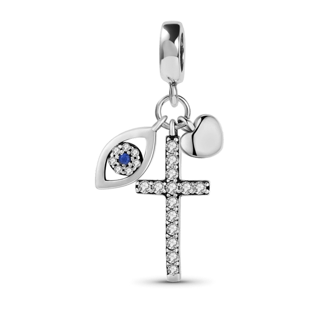 Charm 925 Sterling Silver - Protection