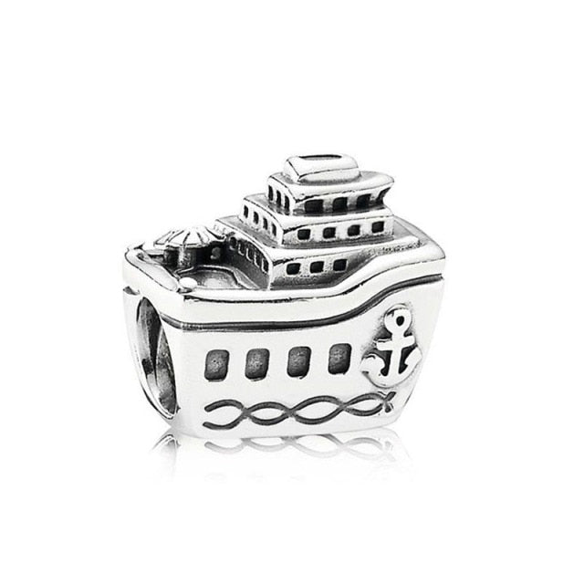 Charm 925 Sterling Silver - Cruise Ship