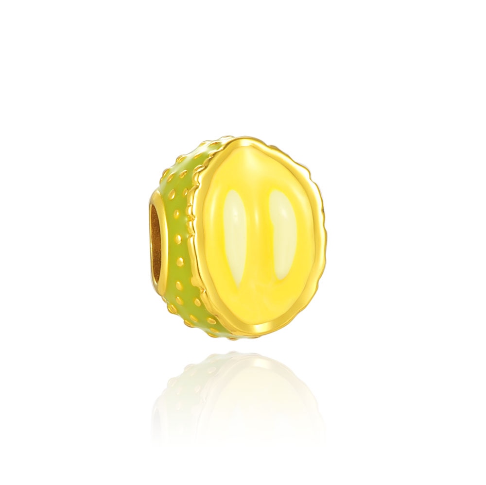 925 Sterling Silver Durian Charm