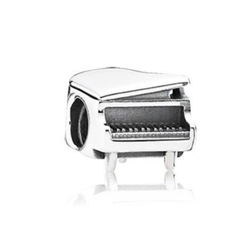 Charm 925 Sterling Silver - Piano