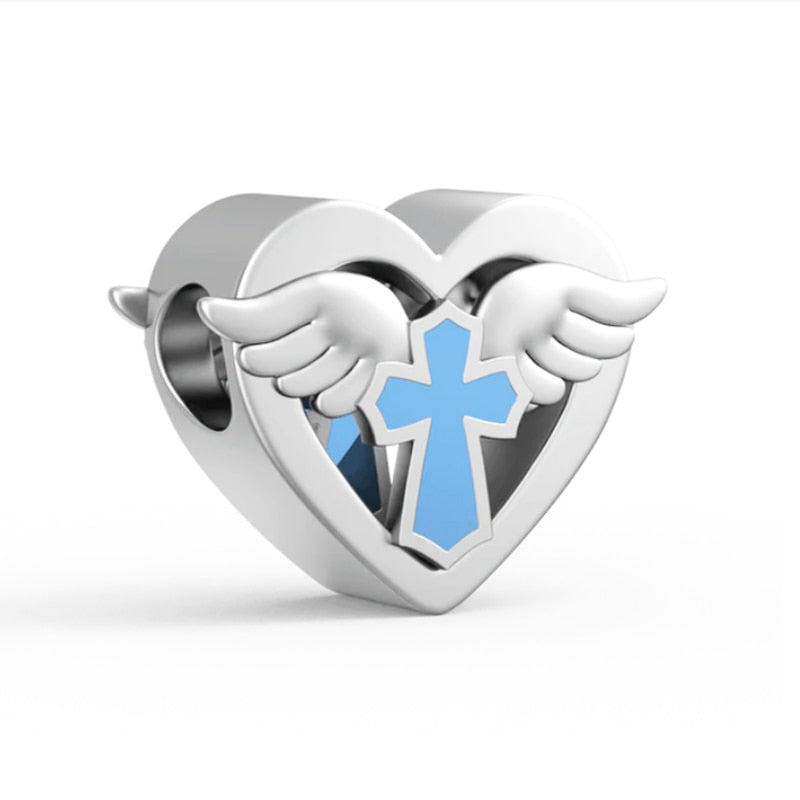 Charm 925 Sterling Silver - Angel Wing