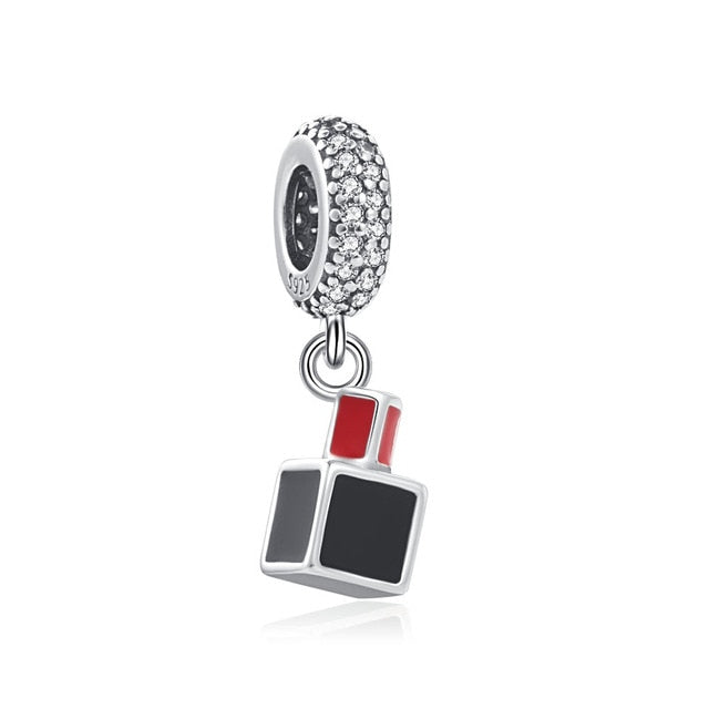 Charm 925 Sterling Silver - Nail Polish