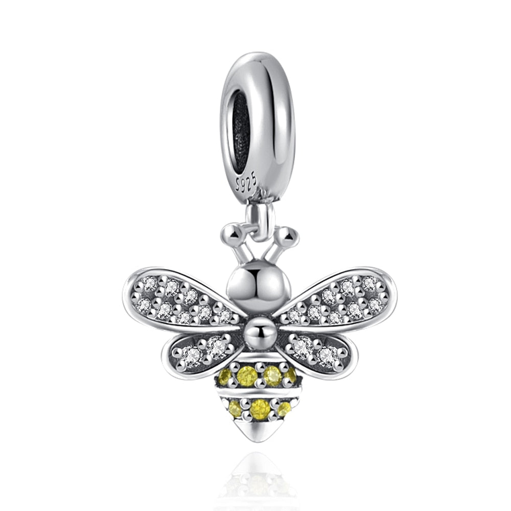 Pendente em prata - Charm My Life Abelha