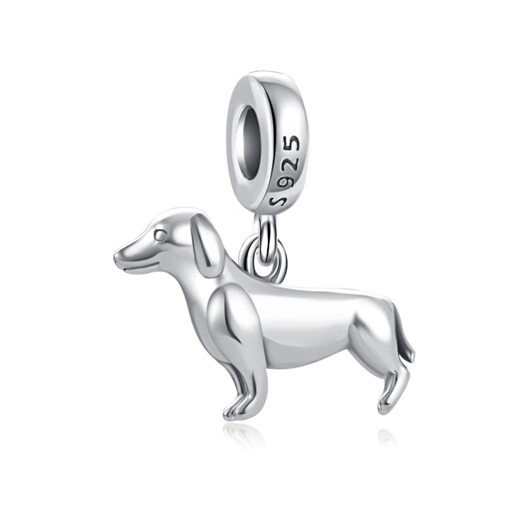 Charm 925 Sterling Silver - My Dog Friend