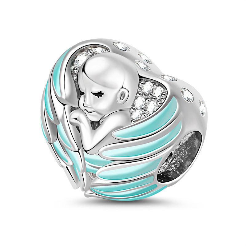 Charm 925 Sterling Silver - Baby Angel