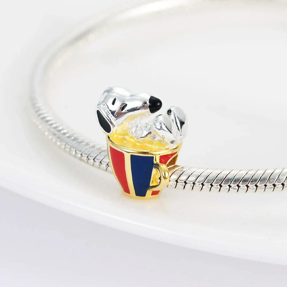 925 Sterling Silver Beverage Beer Charm