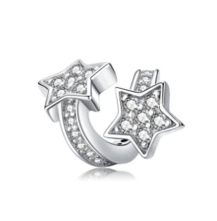 Charm 925 Sterling Silver - Stars