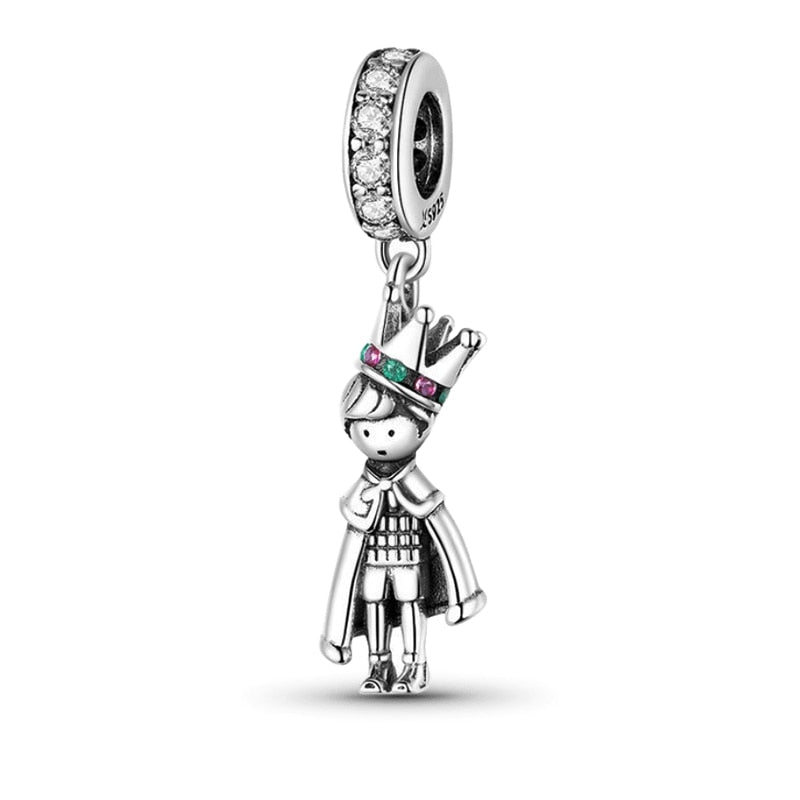 Charm-Anhänger „Königliche Prinzessin & Prinz“