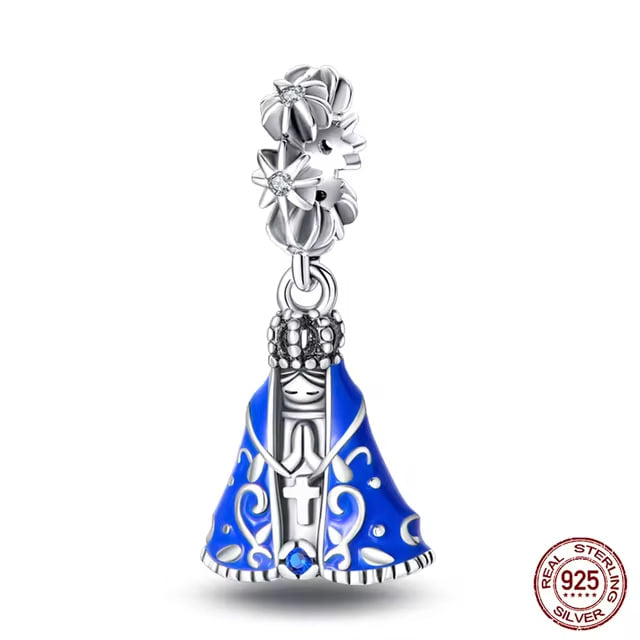 Our Lady of Aparecida Medallion Charm