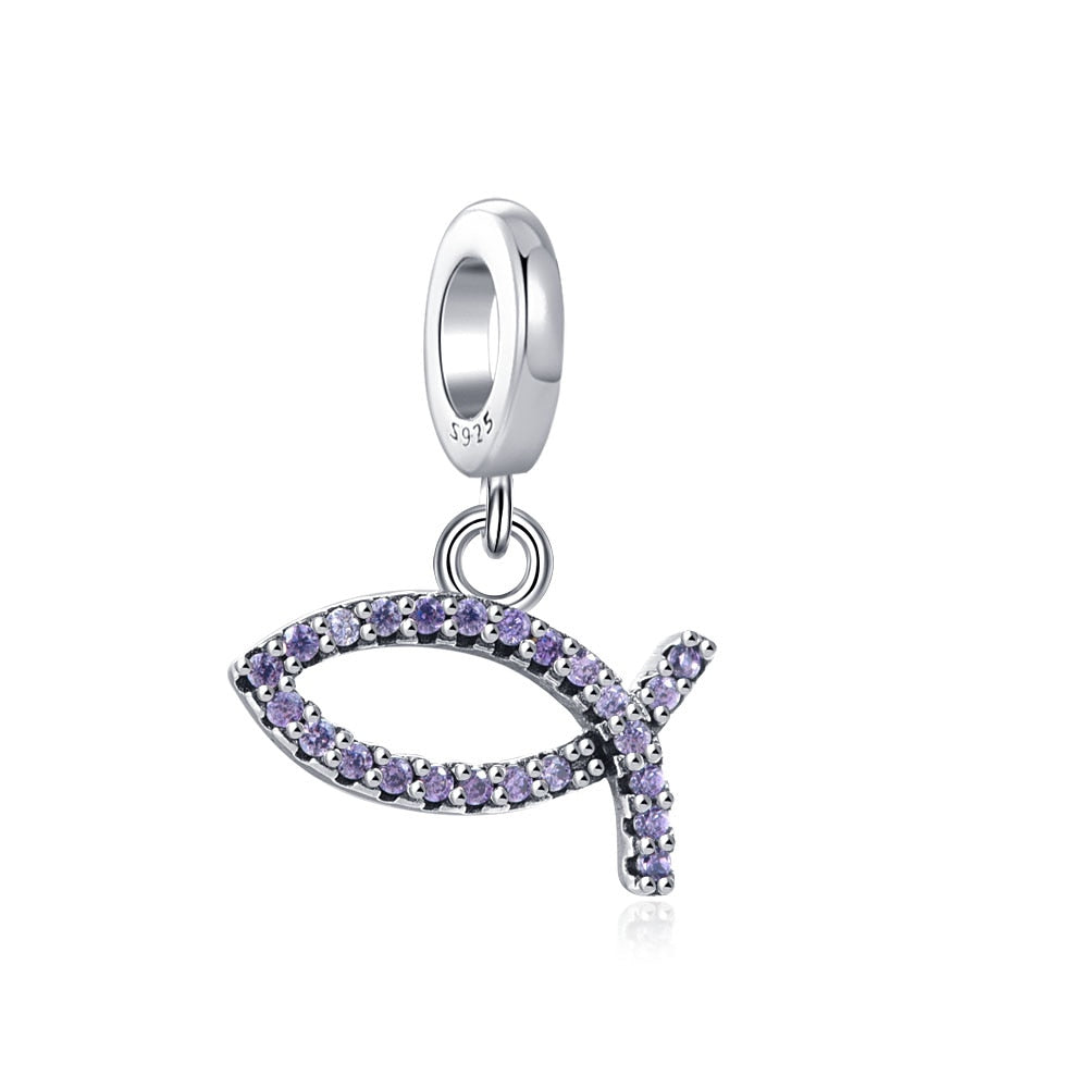 Charm 925 Sterling Silver - Jesus