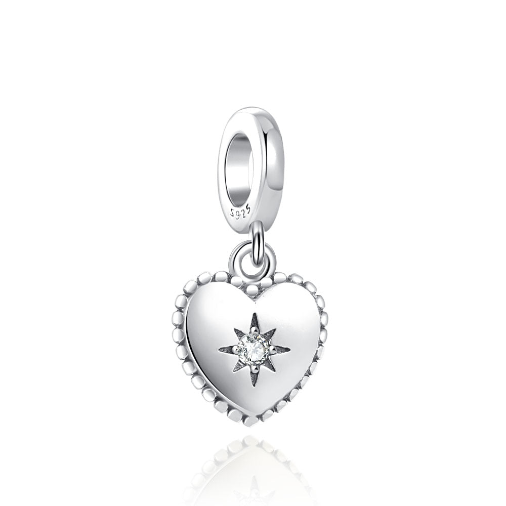 Charm 925 Sterling Silver - Love
