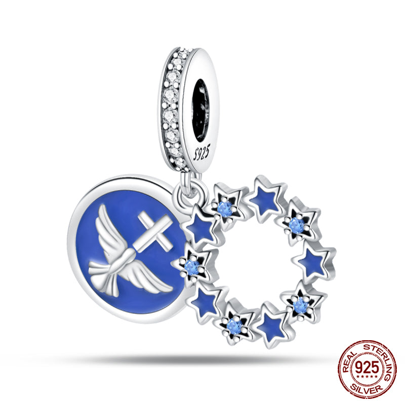 Guiding Star & Dove of Peace Charm